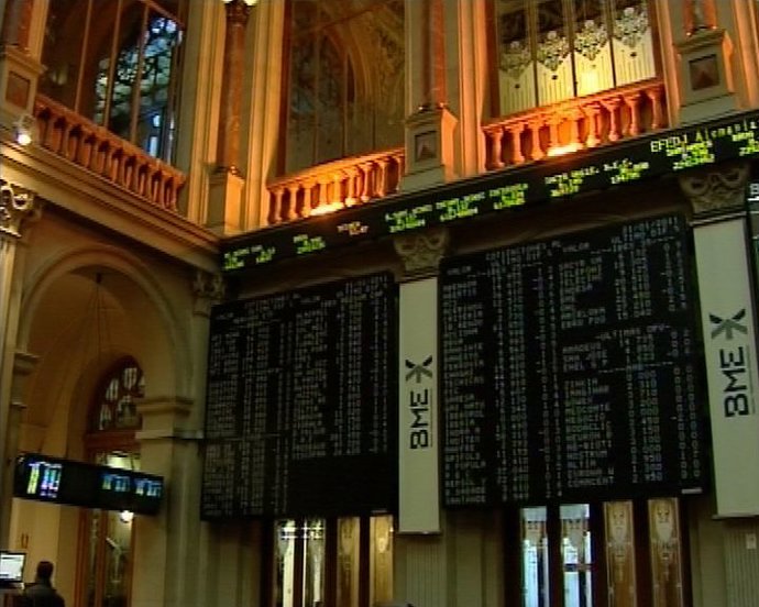 Subida moderada de la Bolsa