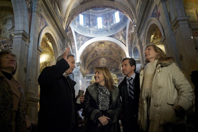 Presentación de los frescos del Patriarca restaurados