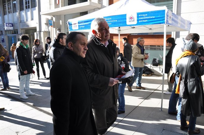 O PORTAVOZ NACIONAL DO BNG ASEGURA QUE : "HAI QUE PARAR O SEGUNDO ASALTO ÁS CAIX