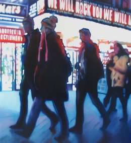 Una de las obras de Juan Zurita en la exposición 'Human Cartography'