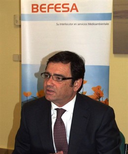 El director general de Befesa Gestión de Residuos Industriales, Santiago Ortiz, 