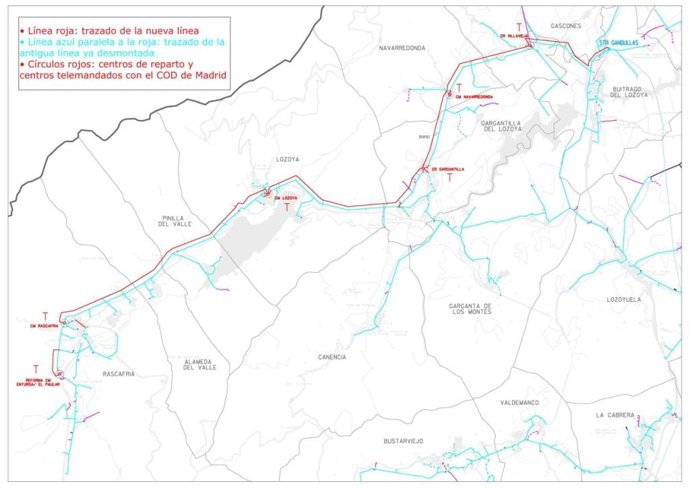 Nota De Prensa / IBERDROLA Reforma La Línea Aérea De Media Tensión Que Atraviesa