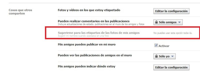Privacidad de Facebook