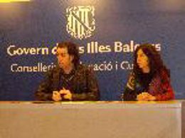 Pere Joan Martorell y Catalina Ribot.