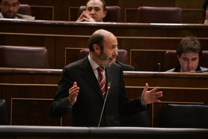 Alfredo Pérez Rubalcaba en el Congreso