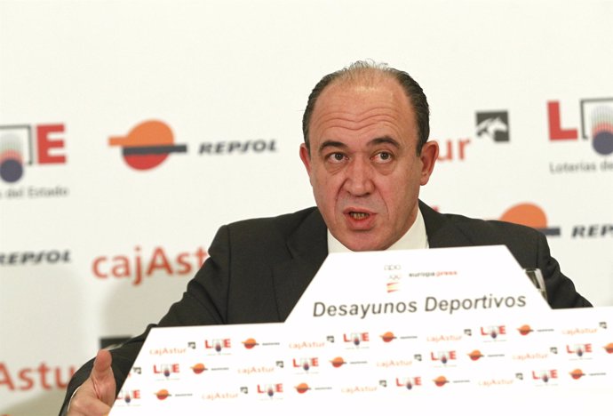 El Director General de Loterías y Apuestas del Estado (LAE), Gonzalo Fernández