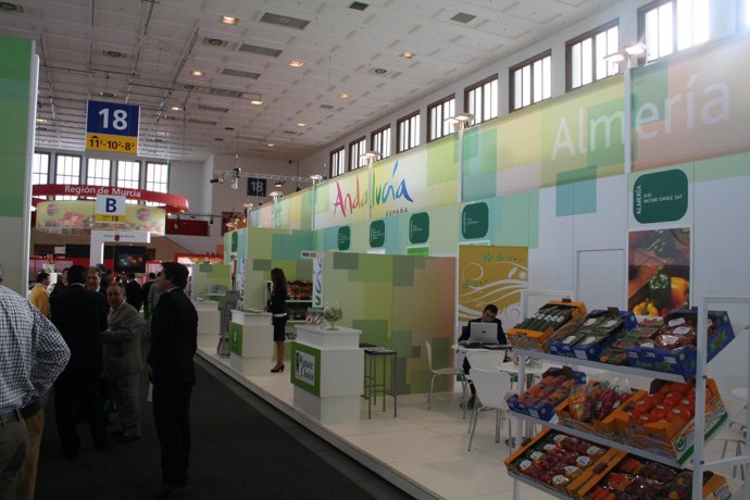 Stand de productos andaluces en Fruit Logística 2011