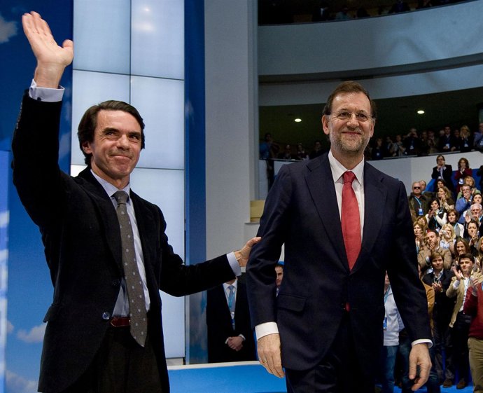 Rajoy y Aznar