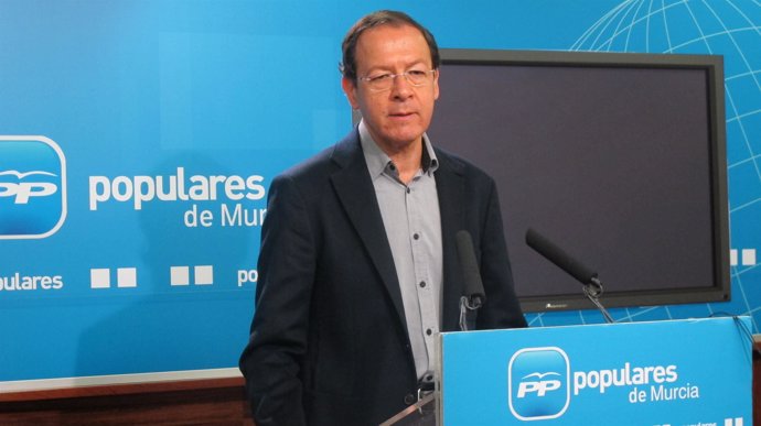 El secretario general del PP en la Región de Murcia, Miguel Ángel Cámara