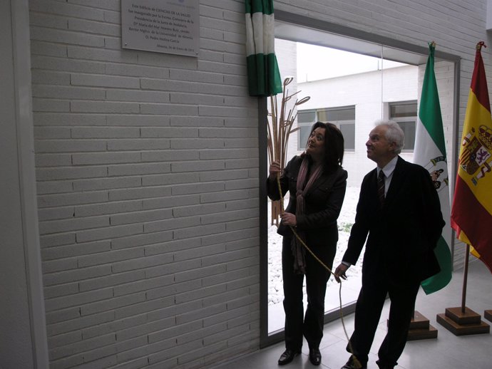 La consejera de la Presidencia, Mar Moreno, en un acto en la Universidad de Alme