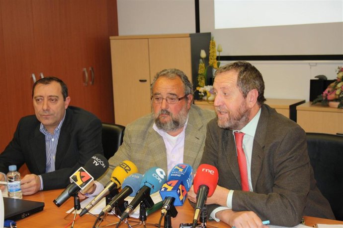 Responsables de la cooperativa Oviaragón