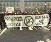 El 70 por ciento de los hosteleros ha secundado la movilización de Palencia