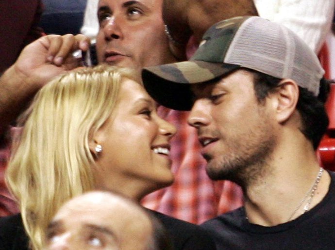 Anna Kournikova y Enrique Iglesias