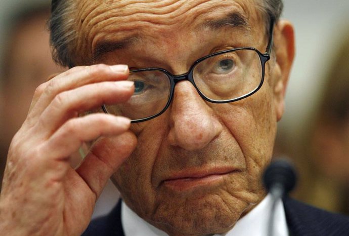 El expresidente de la Reserva Federal Estadounidense, Alan Greenspan