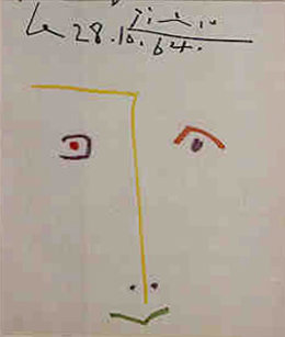 Pour Gerald Cook de Pablo Picasso