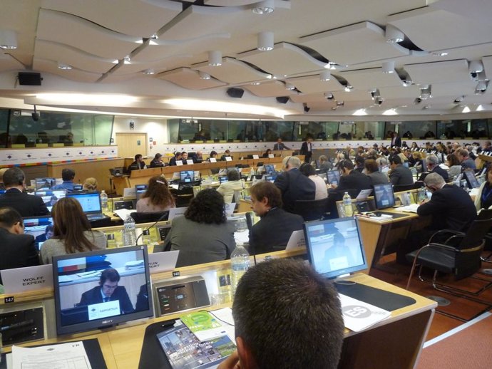 Feijóo, en una intervención en el Comité de las Regiones en Bruselas