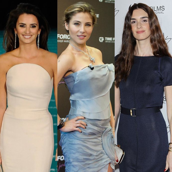 Penélope Cruz, Elsa Pataky y Paz Vega