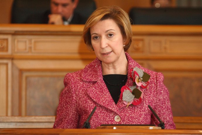 La vicepresidenta María Luisa Araújo