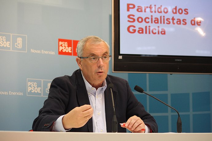 El secretario xeral del PSdeG, Manuel 'Pachi' Vázquez