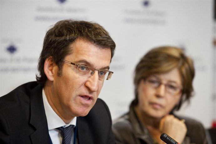 FOTOGRAFÍA DO PRESIDENTE DA XUNTA DE GALICIA, ALBERTO NÚÑEZ FEIJÓO, NA ROLDA DE 