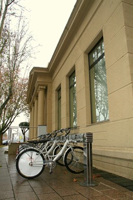 Uno de los doce puntos de alquiler con los que cuenta Logrobici