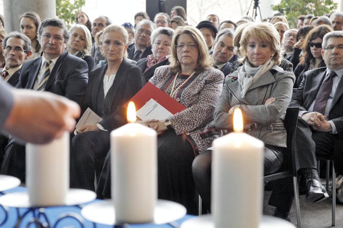 Aguirre en los actos de homenaje al Holocausto