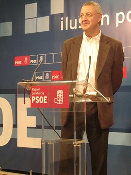 Caldera en la sede del Psoe de Murcia