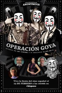 Anonymous apunta a los Goya