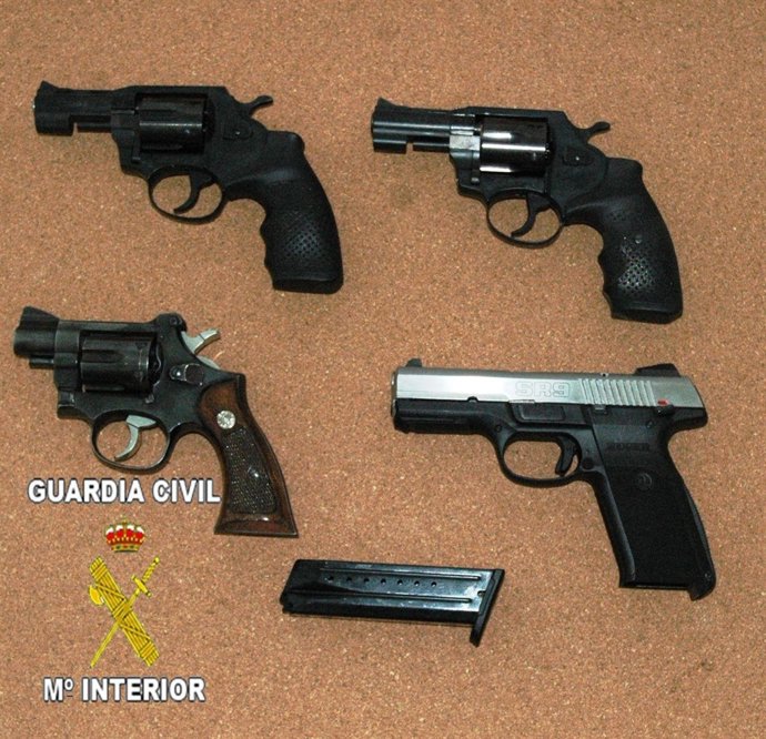 Armas intervenidas