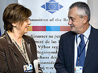 Griñán dice al comisario de Agricultura que es fundamental para Andalucía la cuantía actual de ayudas sobre PAC