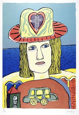 Una de las obras de Fernández Molina que pueden verse en Fuendetodos