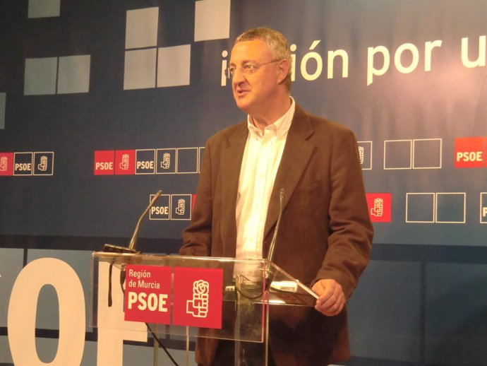 Caldera en la sede del PSOE de Murcia