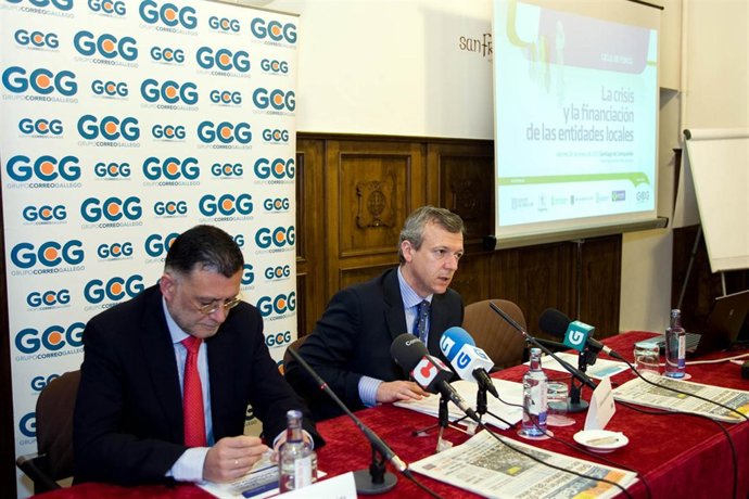 O conselleiro de Presidencia, Administracións Públicas e Xustiza, Alfonso Rueda,