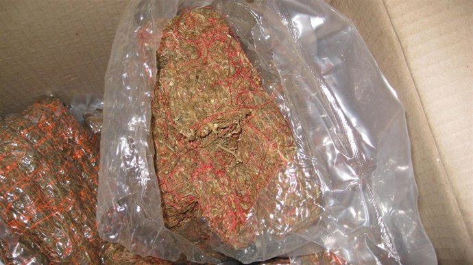 Droga incautada por la Agencia Tributaria