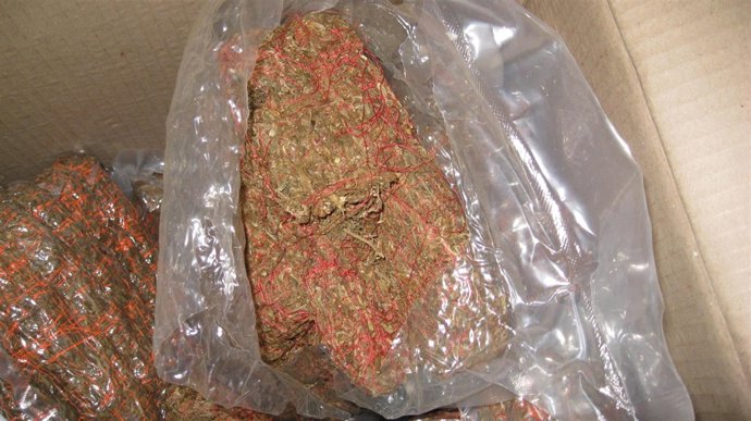Droga incautada por la Agencia Tributaria
