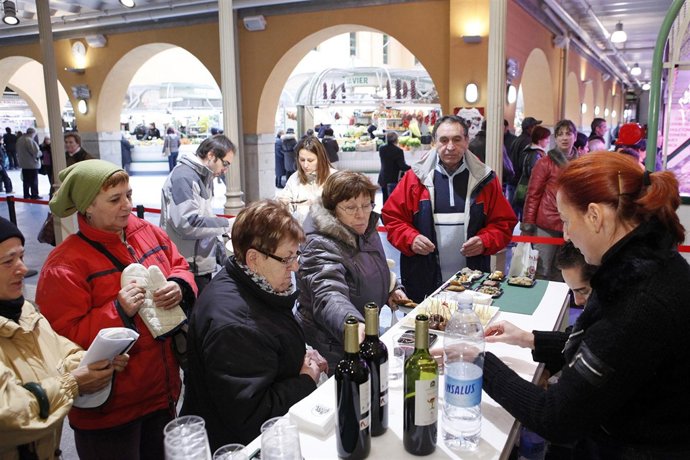Los mercados municipales de Pamplona realizaron talleres y jornadas durante 2010