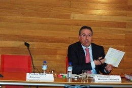 Martinez Aldama en la Casa de los Periodistas