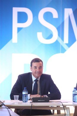 Primer plano de Tomás Gómez