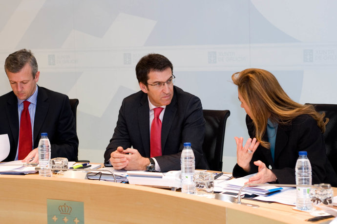 O xefe do Executivo galego, Alberto Núñez Feijóo, presidirá a reunión semanal do