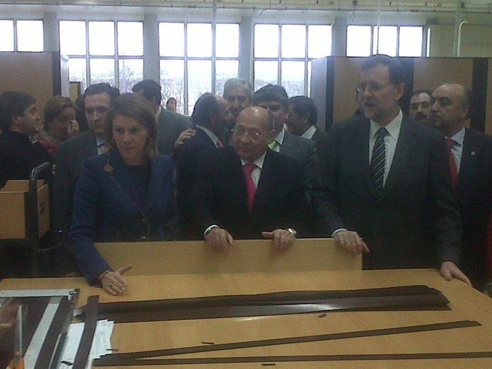 Cospedal y Rajoy en Manzanares (Ciudad Real)