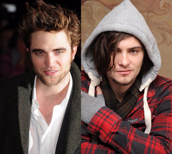 Montaje de los actores Robert Pattinson y Shiloh Fernandez