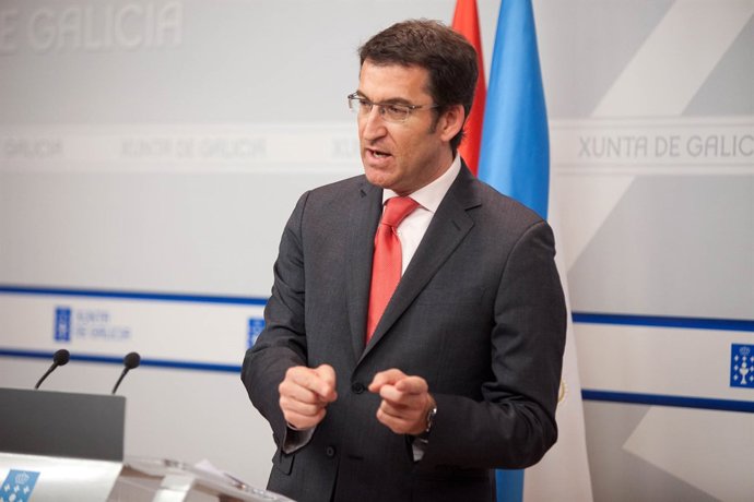 Alberto Núñez Feijóo comparecerá en rolda de prensa para dar conta dos asuntos t