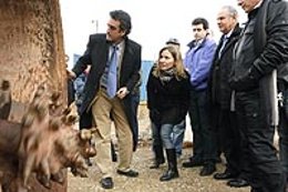 Martín visita la Autovía del Agua.