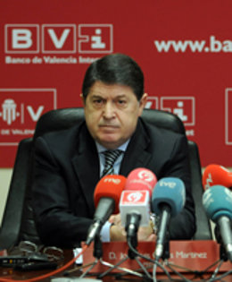 El presidente del Banco de Valencia, José Luis Olivas