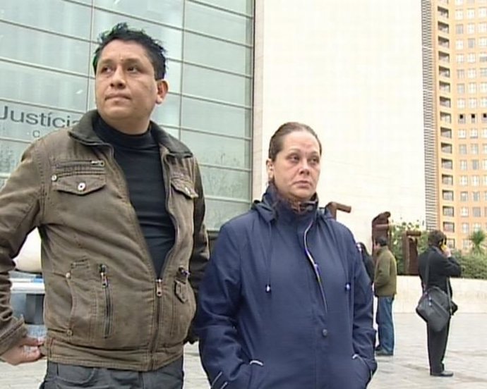 Padres del menor fallecido