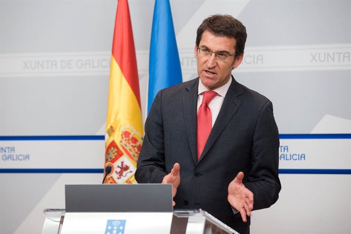 Alberto Núñez Feijóo comparecerá en rolda de prensa para dar conta dos asuntos t