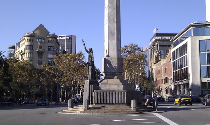 Estatuta de la Victoria en Barcelona