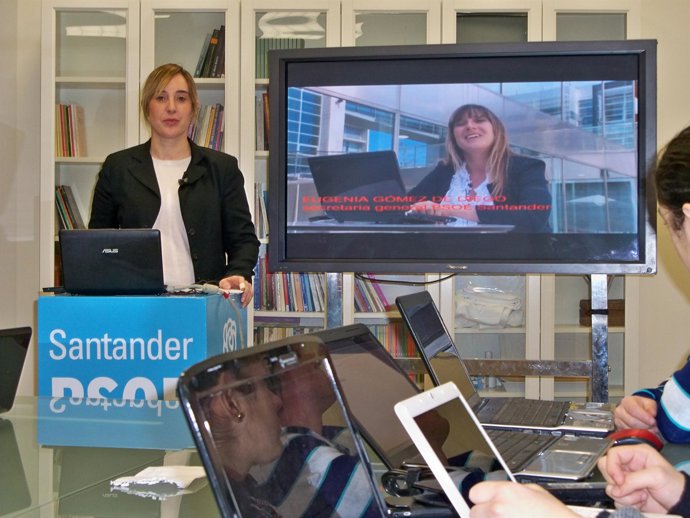 Gomez de Diego presenta su web. 