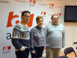 Merino, Ubera e Imaz en San Sebastián.