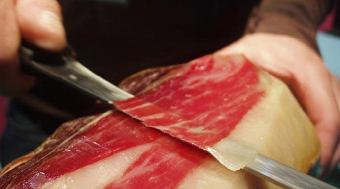 Jamón de Salamanca.